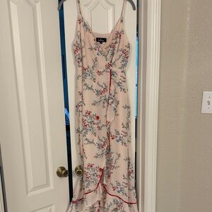 Lulu's Pink Floral Dress